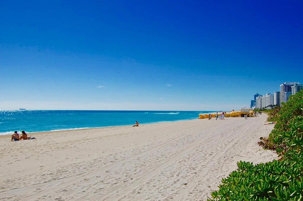 מיאמי ביץ' Directly On The Beach With Pool & Parking מראה חיצוני תמונה